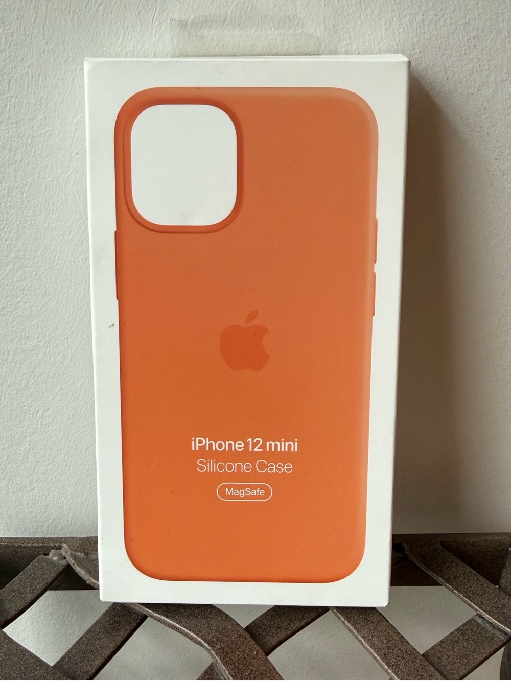 Apple iPhone 12 mini Silicone Case - Coral Orange